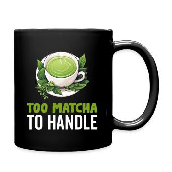 Matcha Tea Latte Lover For Green Tea Funny Matcha - Full Colour Mug - black - Right