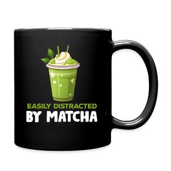 Matcha Tea Latte Lover For Green Tea Funny Matcha - Full Colour Mug - black - Right