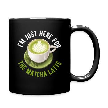 Matcha Tea Latte Lover For Green Tea Funny Matcha - Full Colour Mug - black - Right
