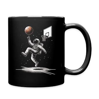 Astronaute de basket-ball - Mug uni - noir - Droite