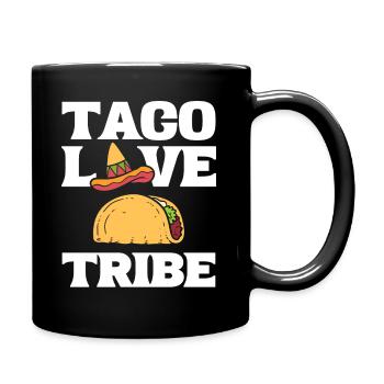 Taco -Liebhaber Taco Maker - Tasse einfarbig - Schwarz - Rechts