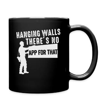 Drywall Installer Drywaller Drywall Finisher - Full Colour Mug - black - Right