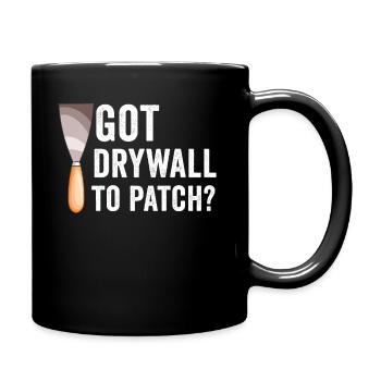 Drywall Installer Drywaller Drywall Finisher - Full Colour Mug - black - Right