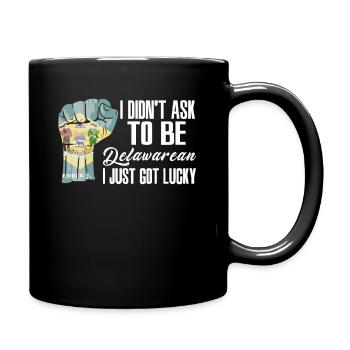 Delawareaner Amerikaner US-Patriot USA Gewachsen - Tasse einfarbig - Schwarz - Rechts