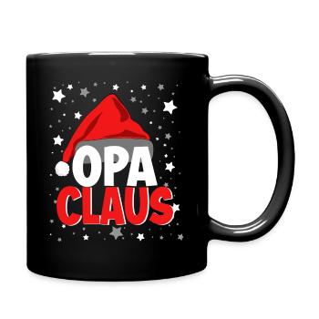 Grand-père Noël - Mug uni - noir - Droite