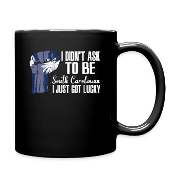 South Carolinian American US Patriot USA Grown - Full Colour Mug - black - Right