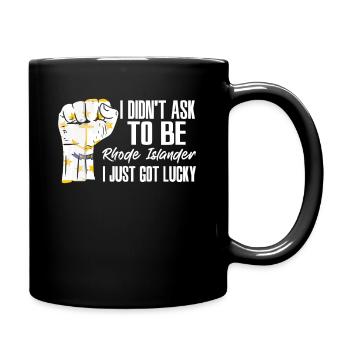 Rhode Islander Américain Patriote américain Patriote américain - Mug uni - noir - Droite