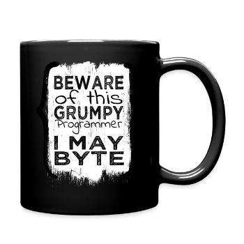 cadeau d’anniversaire idée cadeau heureux - Mug uni - noir - Droite