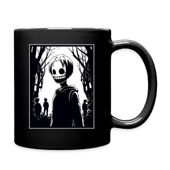 Dessin animé Manga Anime Ville Zombie Goules - Mug uni - noir - Droite