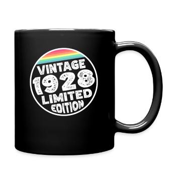 Édition limitée depuis 1928 Cadeau d’anniversaire - Mug uni - noir - Droite