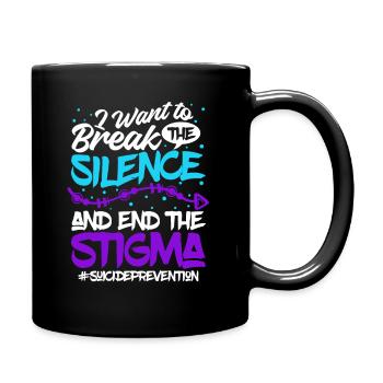 Mois de la prévention du suicide 988 Soutien à l' - Mug uni - noir - Droite