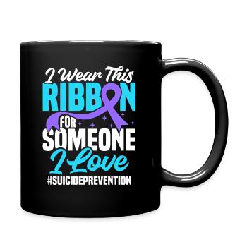 Guerriers du Mois de la prévention du suicide pour - Mug uni - noir - Droite