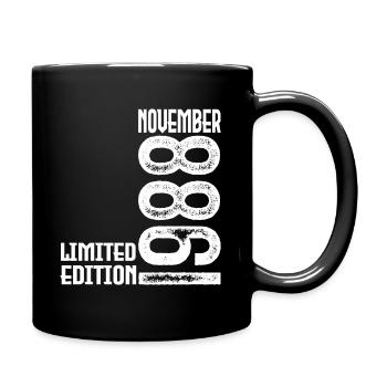 Cadeau Anniversaire Novembre 1988. November 1988. - Mug uni - noir - Droite