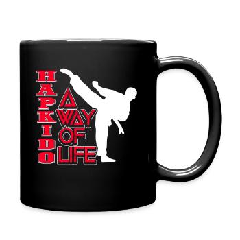 Hapkido Hapkido A Way Of Life - Full Colour Mug - black - Right