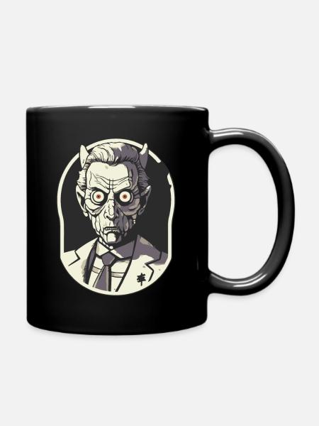 Der Direktor der Albträume - Tasse einfarbig - Schwarz