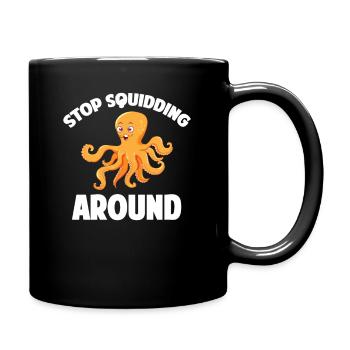 Arrêtez d’être des gardiens d’animaux marins - Mug uni - noir - Droite