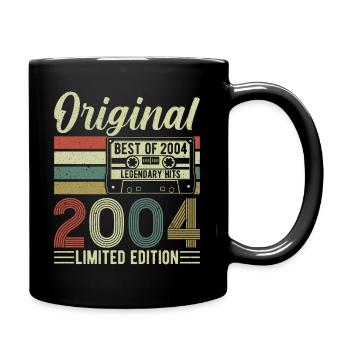 2004 - Anniversaire Vintage - Mug uni - noir - Droite