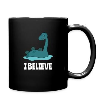 Nessie Monster from Loch Ness Monsters - Full Colour Mug - black - Right
