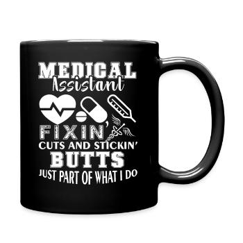 Medical Assistant Medical Assistant It's What I Do - Full Colour Mug - black - Right