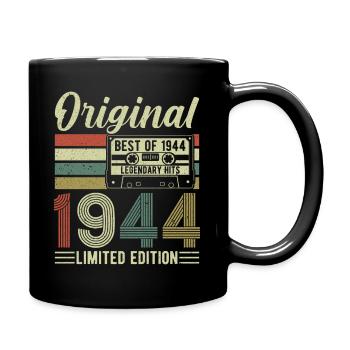 Anniversaire de 1944 - Mug uni - noir - Droite