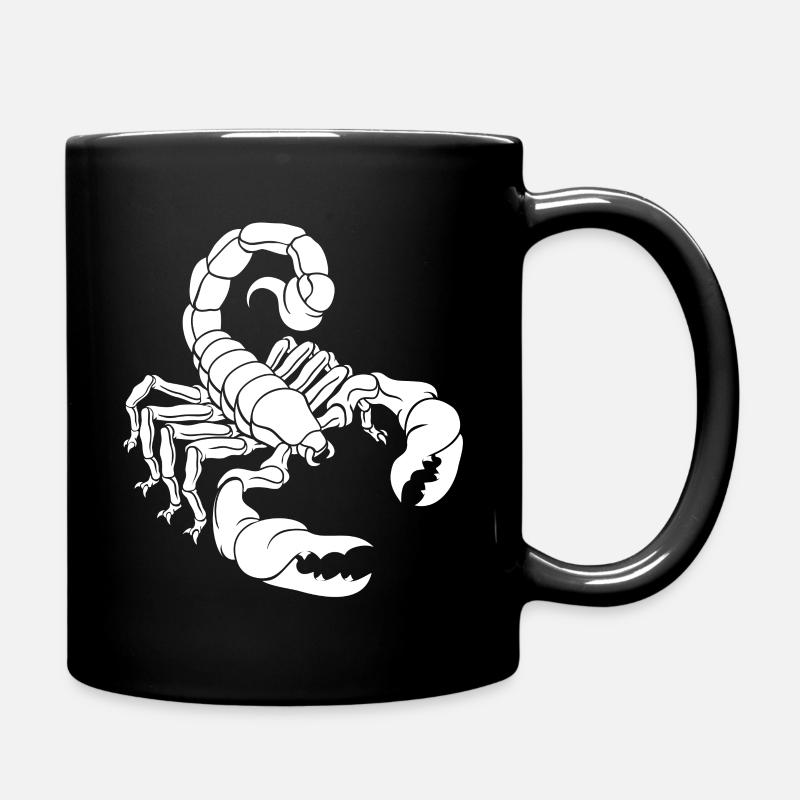 Belle idée de cadeau drôle de Scorpion pour les proches - Mug uni - noir