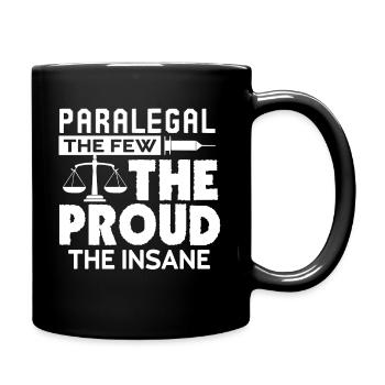 Paralegal Proud Paralegal - Full Colour Mug - black - Right