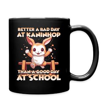fun & training combines rabbit hop gift - Full Colour Mug - black - Right