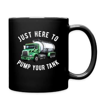 Installateur de système d’égout de pompe de pompe de fosse septique - Mug uni - noir - Droite