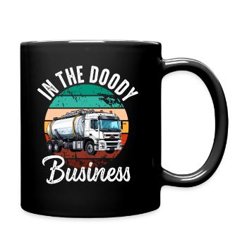 Installateur de système d’égout de pompe de pompe de fosse septique - Mug uni - noir - Droite