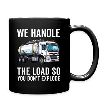 Installateur de système d’égout de pompe de pompe de fosse septique - Mug uni - noir - Droite