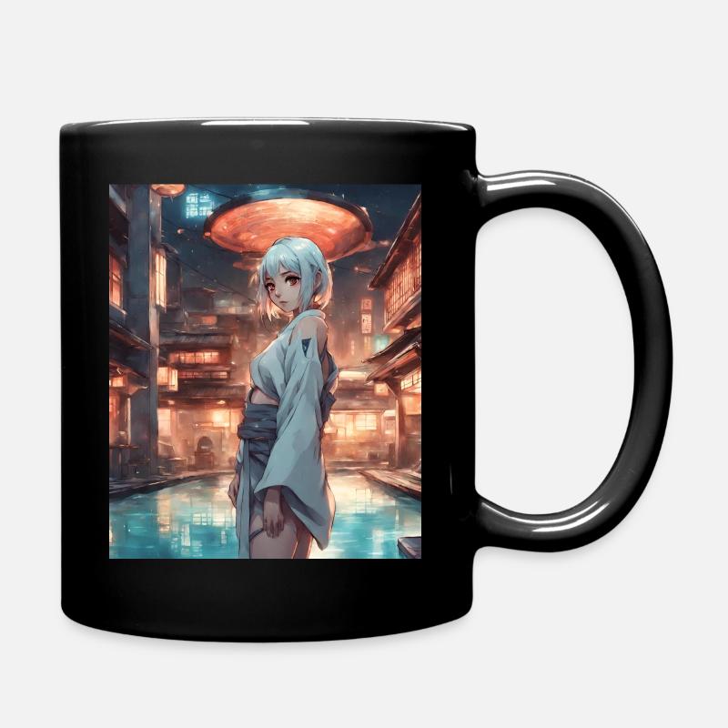 Japonais - Mug uni - noir