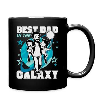 Best Dad, Dad, Father's Day, Dad Daddy Saying - Full Colour Mug - black - Right
