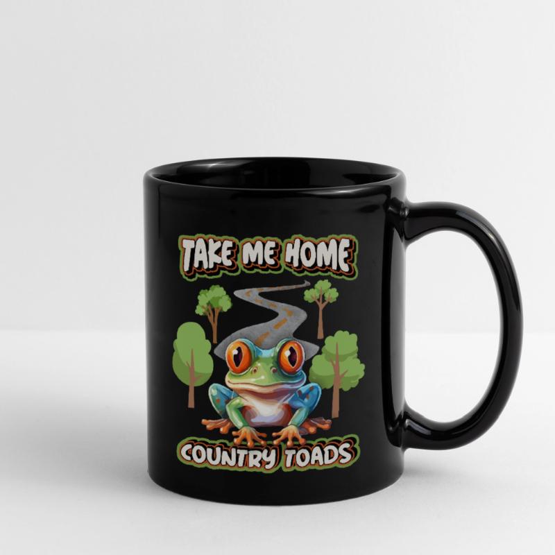 Toad, frog, toad funny saying, pun Full Colour Mug