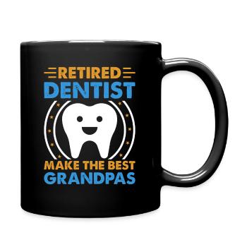 Dentist Student Training Dentist Dental Medicine - Full Colour Mug - black - Right