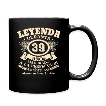 1984: Regalo de Cumpleaños Retro - Tasse einfarbig - Schwarz - Rechts