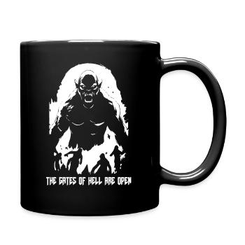 The of hell are open - Full Colour Mug - black - Right