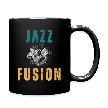 Conception de cadeau Jazz Fusion pour les amateurs de Jazz - Mug uni - noir - Droite