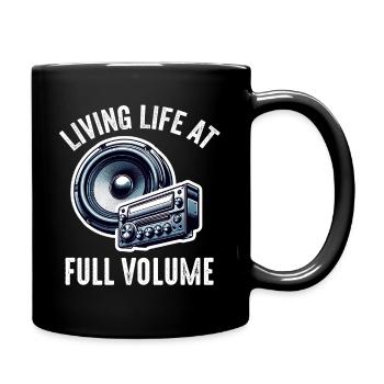 Autoradio pour haut-parleurs d’installateur audio Basse de voiture - Mug uni - noir - Droite