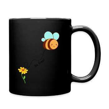 Être libre! Conception motivante pour continuer sur la voie - Mug uni - noir - Droite
