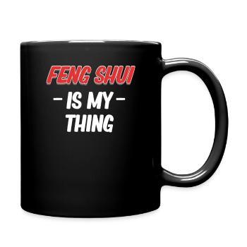 Feng Shui Is My Thing Asian Bagua - Full Colour Mug - black - Right