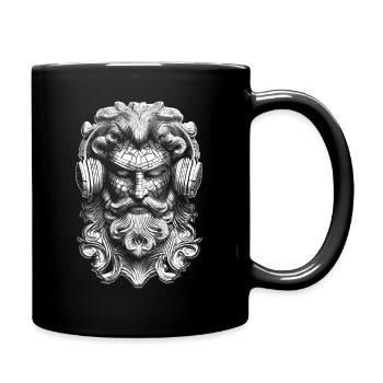Chemise dans le style hip-hop mythologique-divin. - Mug uni - noir - Droite