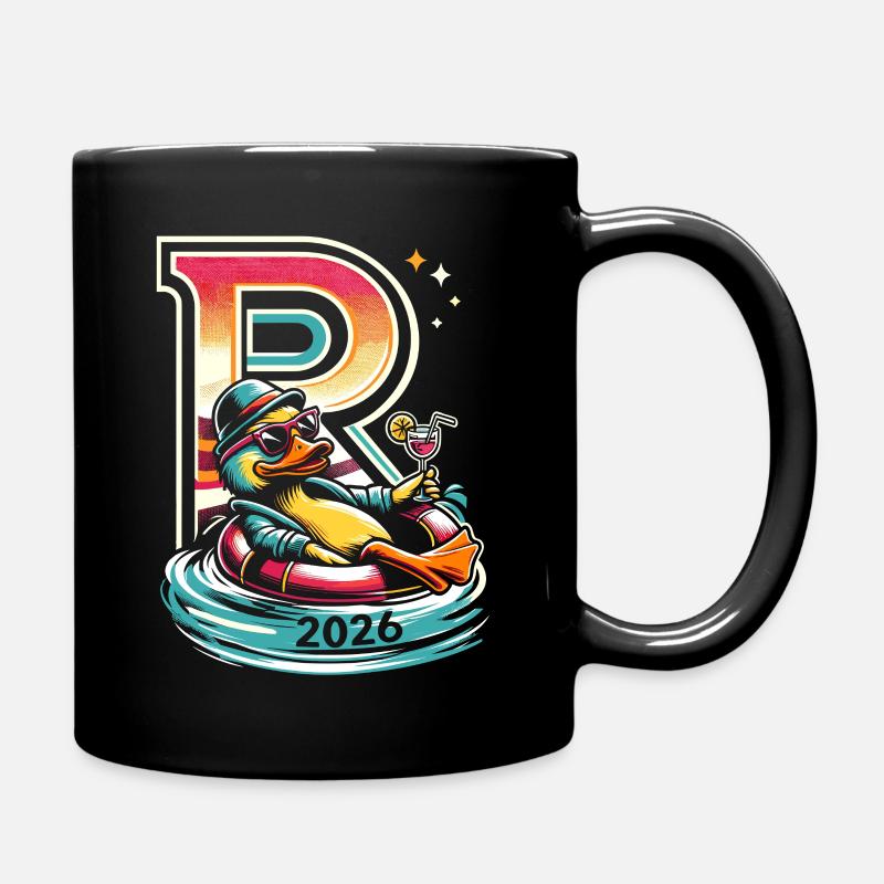 Rentner Geschenk Rente 2026 Ruhestand - Tasse einfarbig - Schwarz