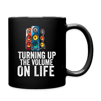 Autoradio pour haut-parleurs d’installateur audio Basse de voiture - Mug uni - noir - Droite