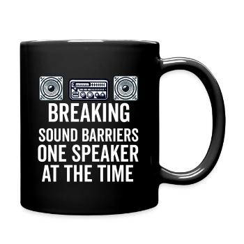 Autoradio pour haut-parleurs d’installateur audio Basse de voiture - Mug uni - noir - Droite