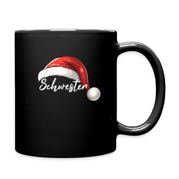 Schwester Elf - Tasse einfarbig - Schwarz - Rechts