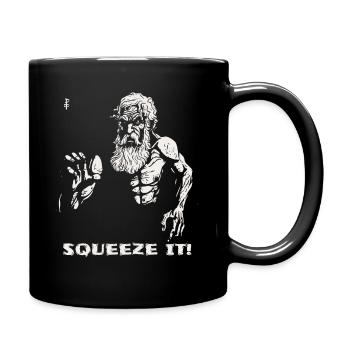 Take life and express it, a philosopher - Full Colour Mug - black - Right