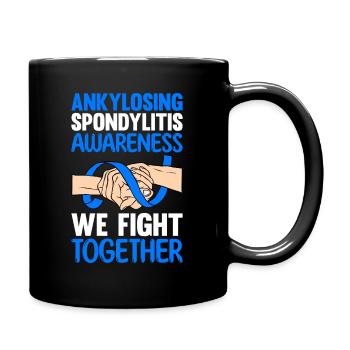 Spondylarthrite ankylosante, spondylarthrite ankylosante - Mug uni - noir - Droite