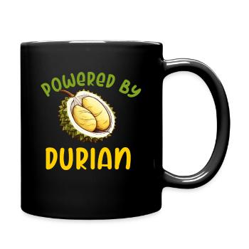 Durian Fruit Lover Drôle Durio Zibethinus Hommes - Mug uni - noir - Droite