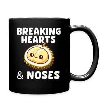 Durian Fruit Lover Drôle Durio Zibethinus Hommes - Mug uni - noir - Droite