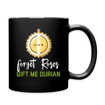 Durian Fruit Lover Drôle Durio Zibethinus Hommes - Mug uni - noir - Droite